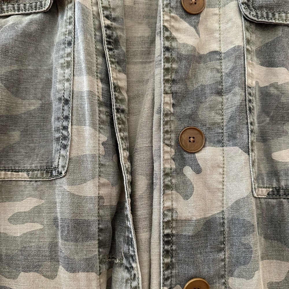 Lucky Brand Camouflage Light weight jacket - Picture 3 of 4